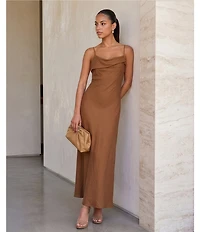 Gianni Bini Lillet Leather Platform Dress Sandals