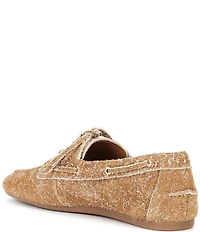 Gianni Bini Lionel Hairy Suede Flat Loafers