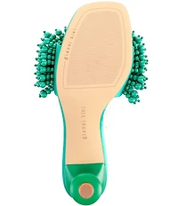 Gianni Bini Lonzo Bead Ornament Square Toe Slide Sandals