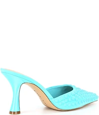 Gianni Bini Malcolm Satin Studded Dress Mules