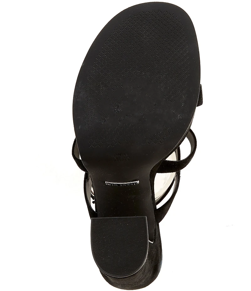 Gianni Bini Margee Suede Strappy Platform Dress Sandals