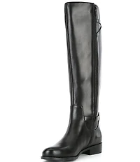 Gianni Bini Marion Buckle Soft Leather Tall Riding Boots
