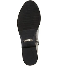 Gianni Bini Marion Buckle Soft Leather Tall Riding Boots