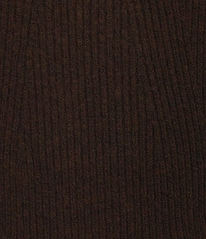 Gianni Bini Matilda Wool Blend Knit Ribbed Scoop Neck Bodycon Tank Mini Dress
