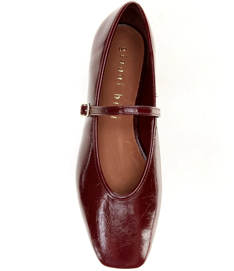 Gianni Bini Maxey Square Toe Mary Jane Ballet Flats