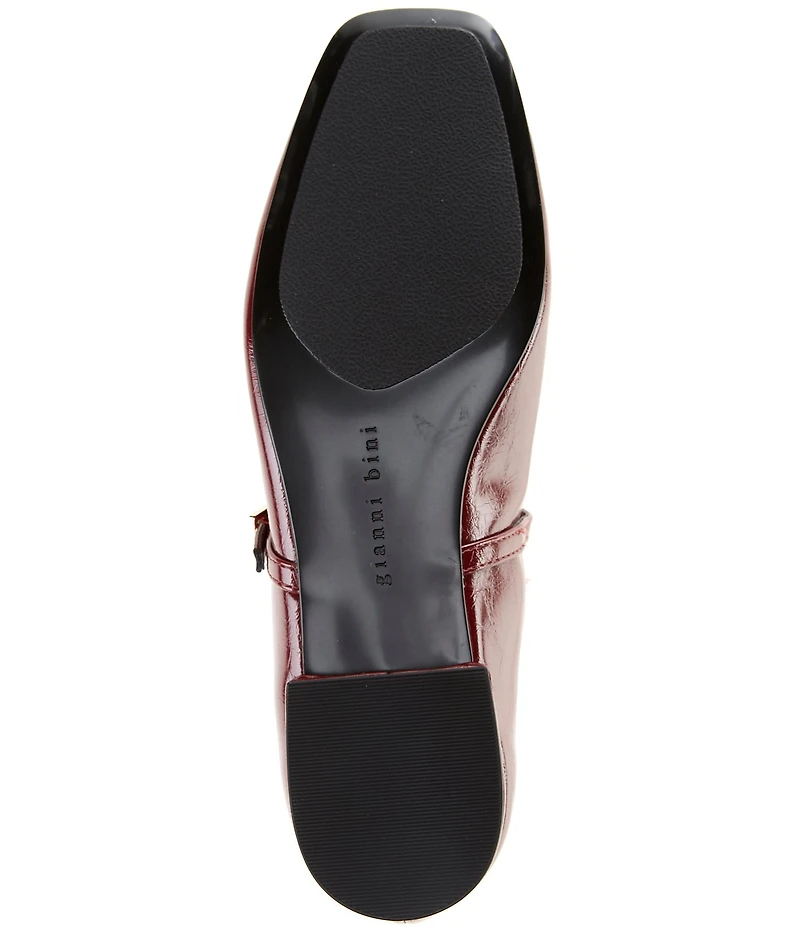 Gianni Bini Maxey Square Toe Mary Jane Ballet Flats