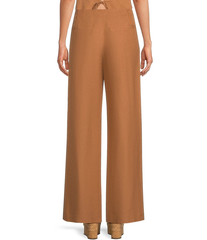 Gianni Bini Micha Coordinating Linen Pants