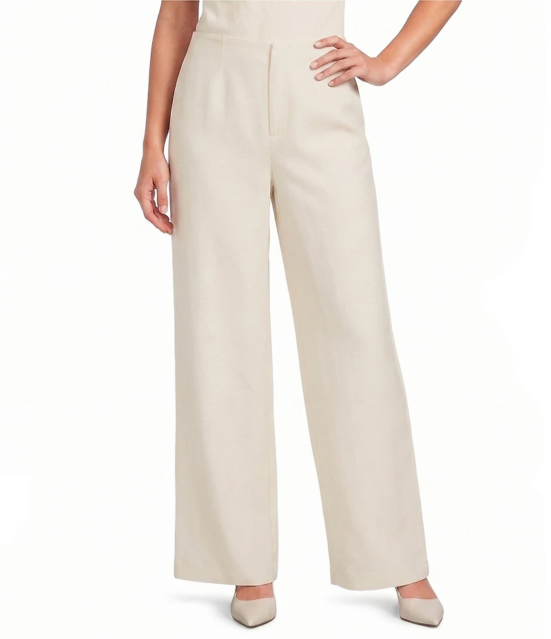 Gianni Bini Micha Coordinating Linen Pants
