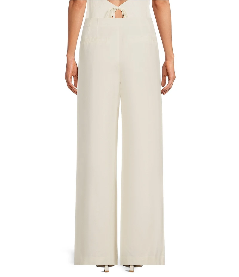 Gianni Bini Micha Coordinating Linen Pants