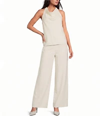 Gianni Bini Micha Coordinating Linen Pants
