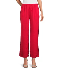 Gianni Bini Mirabel Satin Wide Leg Pants