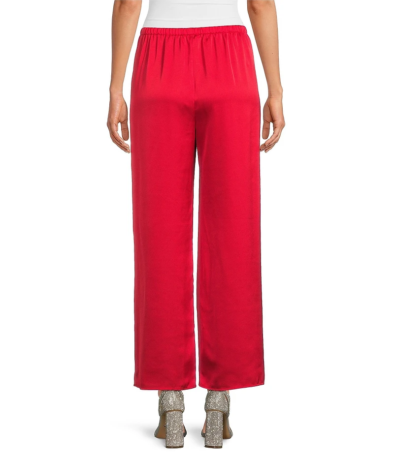 Gianni Bini Mirabel Satin Wide Leg Pants
