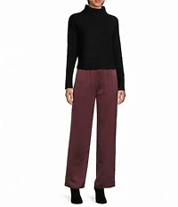 Gianni Bini Mirabel Satin Wide Leg Pants