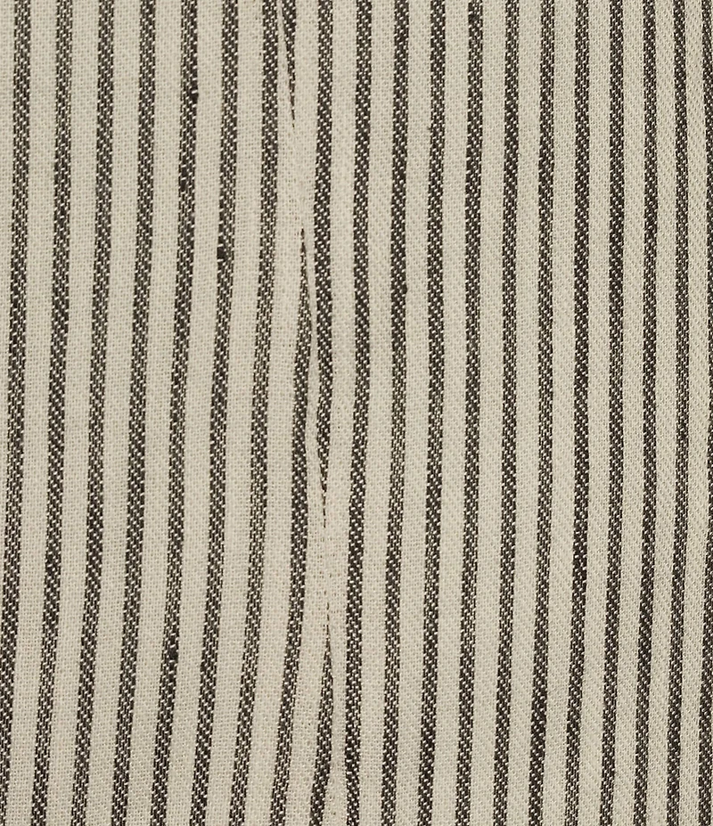 Gianni Bini Natalie Stripe Print Linen Skirt