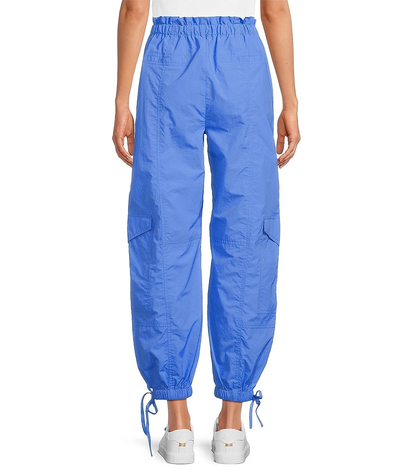 Gianni Bini Natasha Nylon Parachute Pull-On Pants