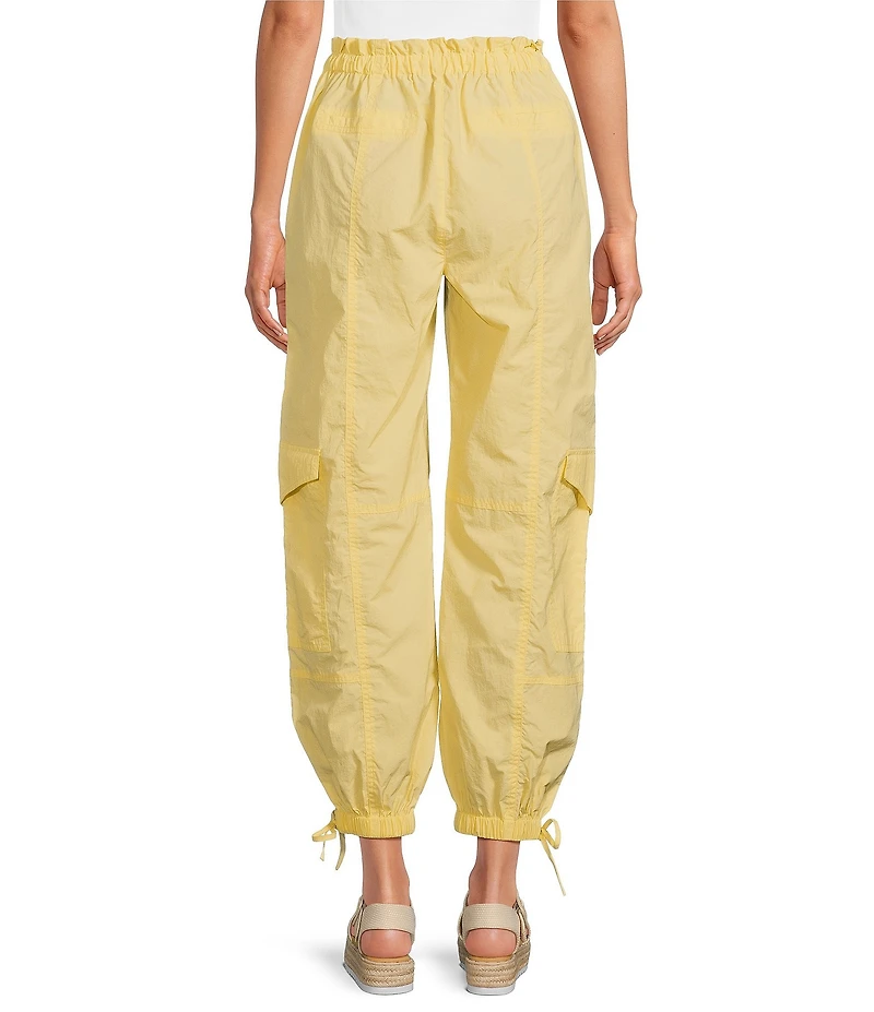 Gianni Bini Natasha Nylon Parachute Pull-On Pants