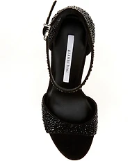 Gianni Bini Nessie Four Rhinestone Platform Dress Sandals