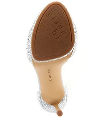 Gianni Bini Nessie Four Rhinestone Platform Dress Sandals