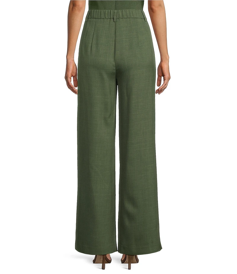 Gianni Bini Nora Coordinating Wide Leg Crepe Trouser