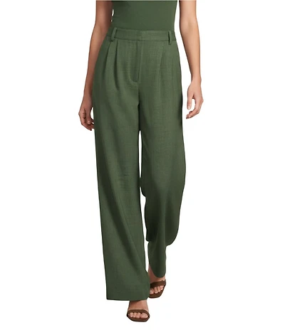 Gianni Bini Nora Coordinating Wide Leg Crepe Trouser