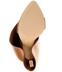 Gianni Bini Okeke Knee High Open Toe Stiletto Dress Sandals