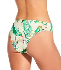 Gianni Bini Paisley High Waisted Cheeky Swim Bottom