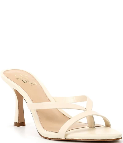 Gianni Bini Parsons Leather Pointed Toe Dress Sandals
