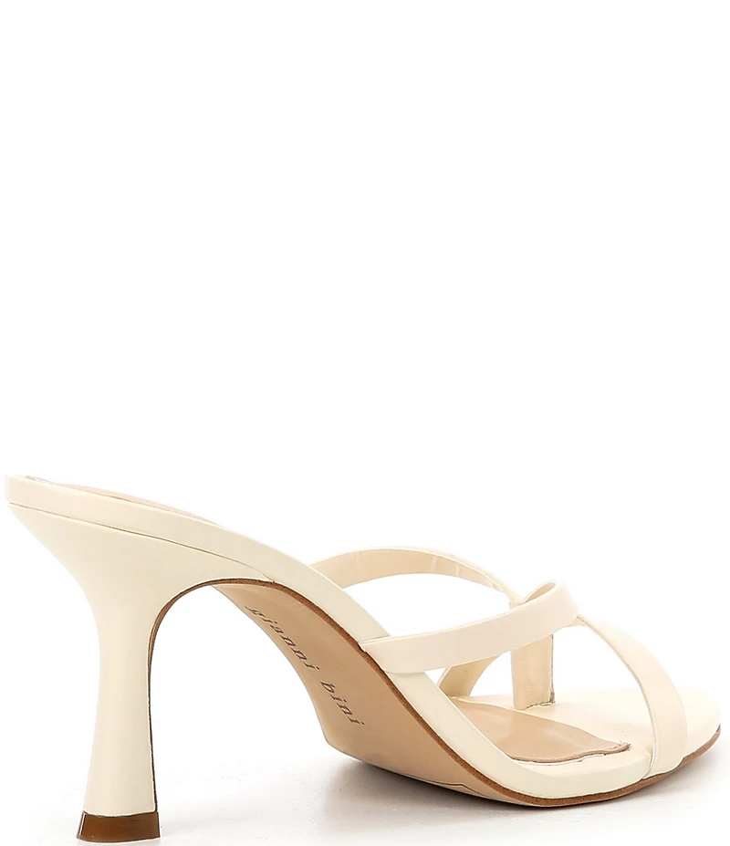 Gianni Bini Parsons Leather Pointed Toe Dress Sandals