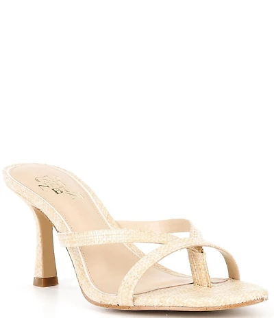 Gianni Bini Parsons Raffia Pointed Toe Dress Sandals