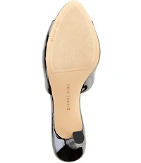 Gianni Bini Popz Rhinestone Cherry Soda Patent Dress Slide Sandals