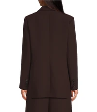 Gianni Bini Ralphie Notched Lapel Collared Long Sleeve Blazer