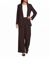Gianni Bini Ralphie Notched Lapel Collared Long Sleeve Blazer