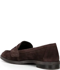 Gianni Bini Rasheed Suede Penny Loafers