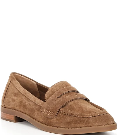 Gianni Bini Rasheed Suede Penny Loafers