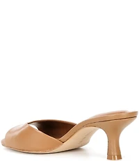 Gianni Bini Reaves Leather Slide Sandals