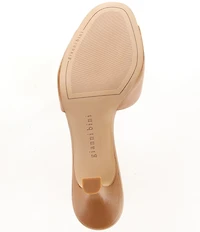 Gianni Bini Reaves Leather Slide Sandals