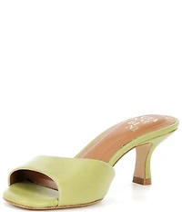 Gianni Bini Reaves Leather Slide Sandals