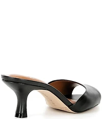 Gianni Bini Reaves Leather Slide Sandals