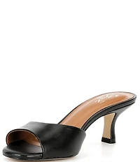 Gianni Bini Reaves Leather Slide Sandals