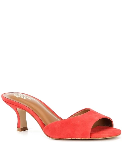 Gianni Bini Reaves Suede Slide Sandals