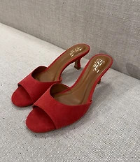 Gianni Bini Reaves Suede Slide Sandals
