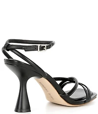 Gianni Bini Rondo Leather Strappy Square Toe Dress Sandals