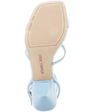 Gianni Bini Rondo Leather Strappy Square Toe Dress Sandals