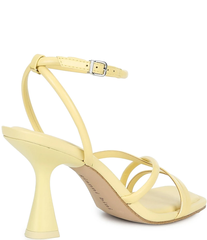 Gianni Bini Rondo Leather Strappy Square Toe Dress Sandals