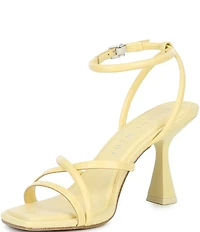 Gianni Bini Rondo Leather Strappy Square Toe Dress Sandals