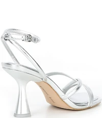 Gianni Bini Rondo Leather Strappy Square Toe Dress Sandals