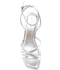 Gianni Bini Rondo Leather Strappy Square Toe Dress Sandals