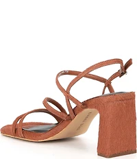 Gianni Bini Rosie Haircalf Strappy Block Heel Sandals