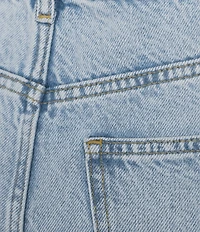 Gianni Bini Rosie High Rise Straight Leg Denim Jeans