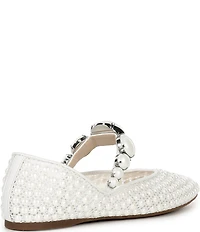Gianni Bini Ryleah Pearl Ornamented Mary Jane Dress Flats